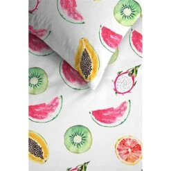 Ambiante Dekbedovertrek Tutti Frutti - Multikleur - 200x200/220 Cm -Knusse Nacht 81027915 0400
