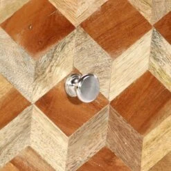 VidaXL Nachtkastje 40x30x50 Cm Massief Mangohout Grijs 7 VidaXL Nachtkastje 40x30x50 Cm Massief Mangohout Grijs -Knusse Nacht 8e767a71dee94e2f81cccafb6da27617