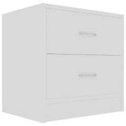 VidaXL Nachtkastjes 2 St 40x30x40 Cm Spaanplaat Wit -Knusse Nacht 94a4c1d6729944b69481bbef4e7d4771