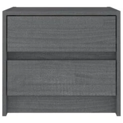 VidaXL Nachtkastje 40x30,5x35,5 Cm Massief Grenenhout Grijs 9 VidaXL Nachtkastje 40x30,5x35,5 Cm Massief Grenenhout Grijs -Knusse Nacht 961053e9bb834118bbba128308306d3e