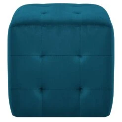 VidaXL Nachtkastjes 2 St 30x30x30 Cm Fluweel Blauw -Knusse Nacht cb060e1e375d494bb9cdf4e60d682f08
