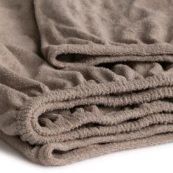 Cinderella - Topper Hoeslaken (tot 15 Cm) - Badstof - 160x200/210 - Taupe -Knusse Nacht d0b9cf8508144590b83e6017566fb4a0