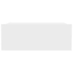 VidaXL Nachtkastjes 2 St Zwevend 40x30x15cm Bewerkt Hout Hoogglans Wit -Knusse Nacht e768f80d49e64c03ba720d9210cd24d5