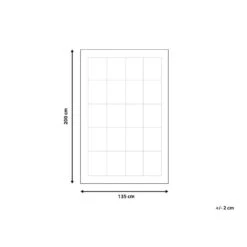 Beliani Dekbed KAMET - Wit Japara Katoen -Knusse Nacht ea568d5cafcf4afd9514c86c60446df1