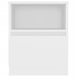 VidaXL Nachtkastjes 2 St 40x40x50 Cm Bewerkt Hout Wit -Knusse Nacht fb8044ba33fa49778ee5a38c7a974292