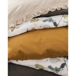 Royal Dekbedovertrek Cato Effen - Roze - 140x200/220 Cm -Knusse Nacht sf 31106091 1011